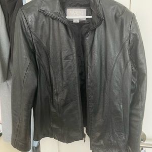 women’s leather jacket!
